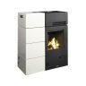 Poêle hybride ventilé bois granules - BRONPI Mixte Carol 15 kW
